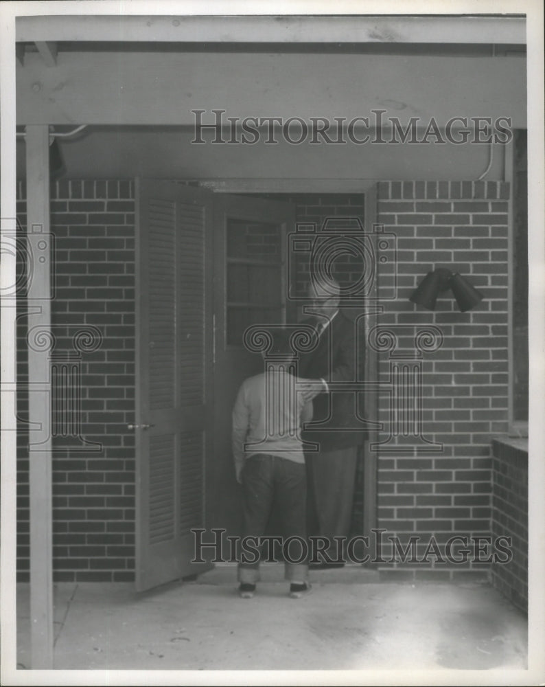 1965 Man and boy at Alabama Sheriffs Boys Ranch, Selma, Alabama-Historic Images