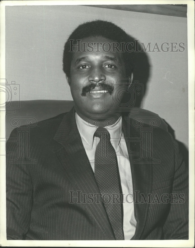 1984 Press Photo Mayor John Smith, Prichard, Alabama - abna12585 - Historic Images