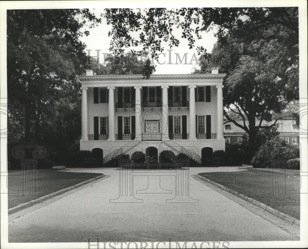 1978 Press Photo Presidents house at University of Alabama - abna12660 - Historic Images