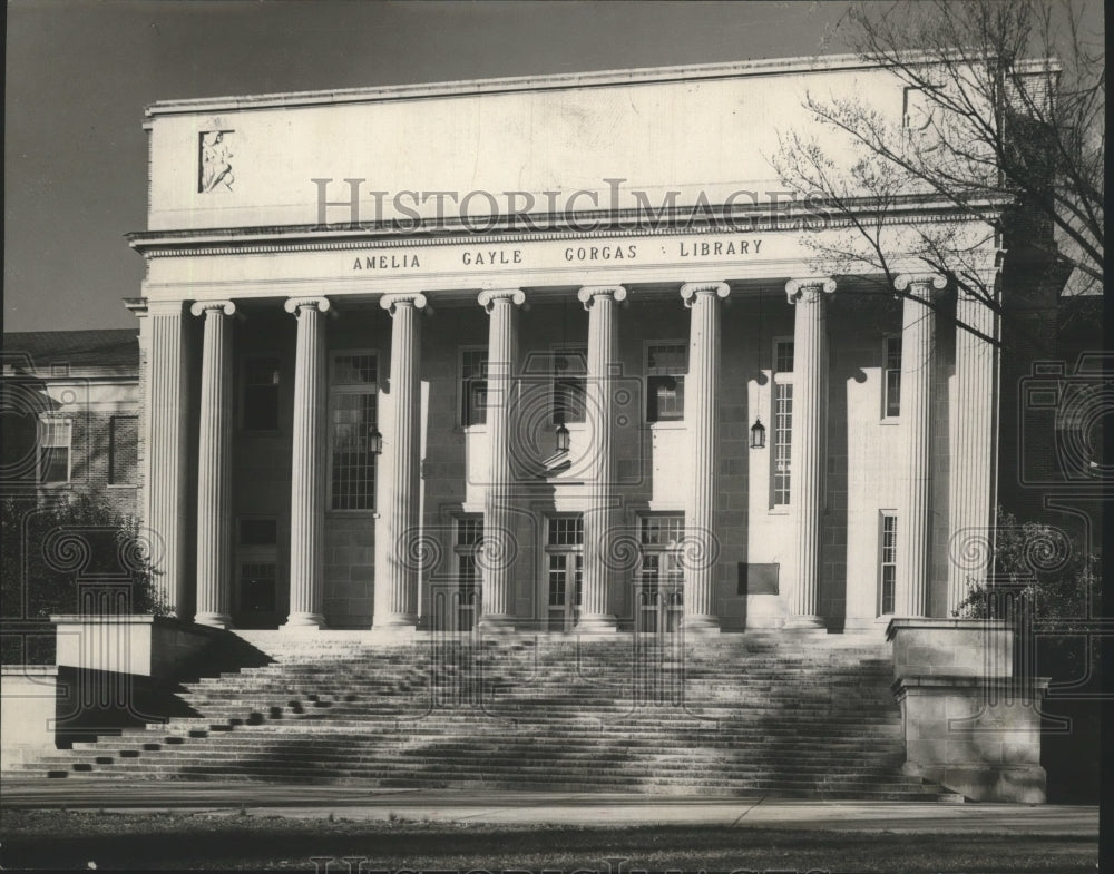 1956 Amelia Gayle Gorgas Library University of Alabama Tuscaloosa-Historic Images