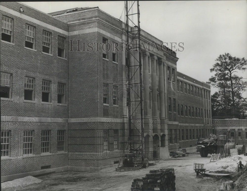 1963 Press Photo New social science building, University of Alabama, Tuscaloosa - Historic Images