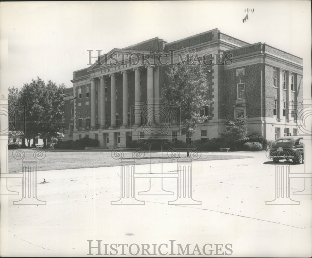 1947 Press Photo Auditorium at University of Alabama, Tuscaloosa - abna12705 - Historic Images