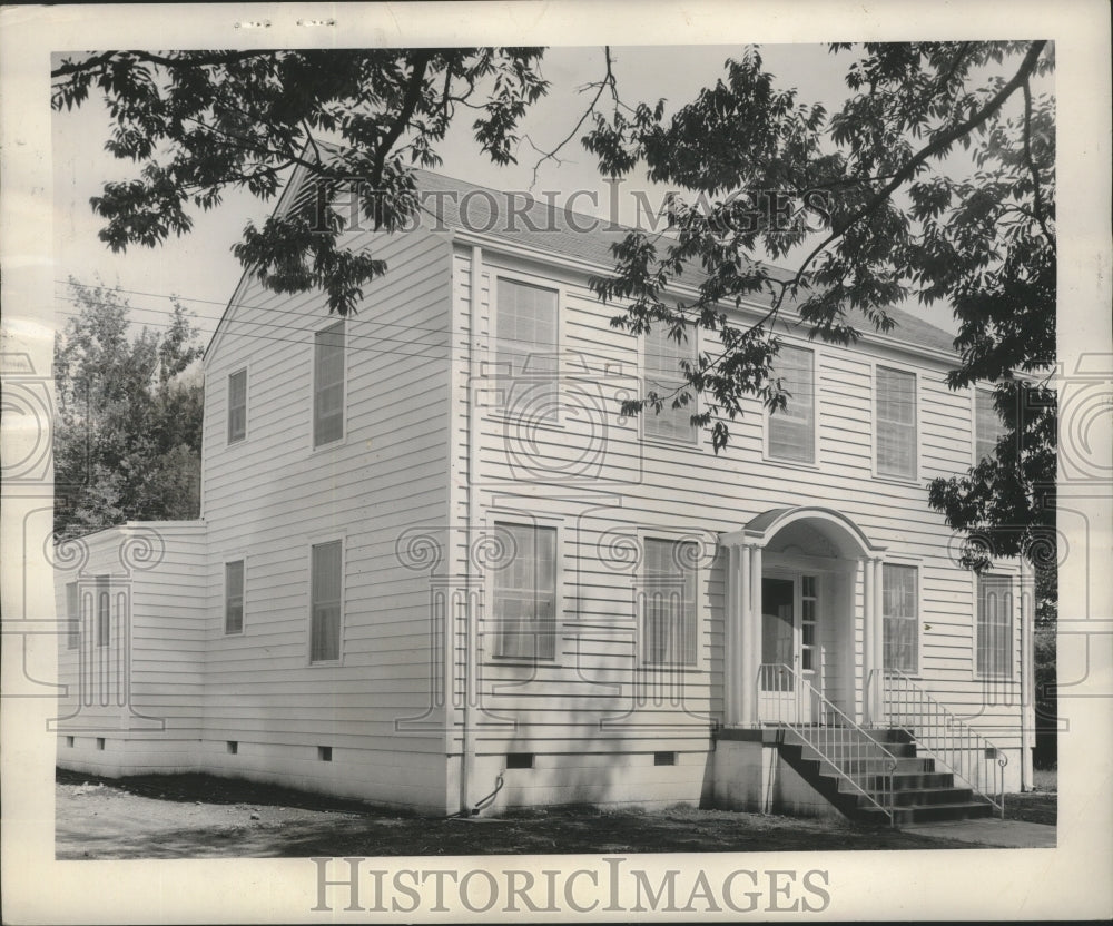 1951 Press Photo University of Alabama Home Management House, Tuscaloosa-Historic Images