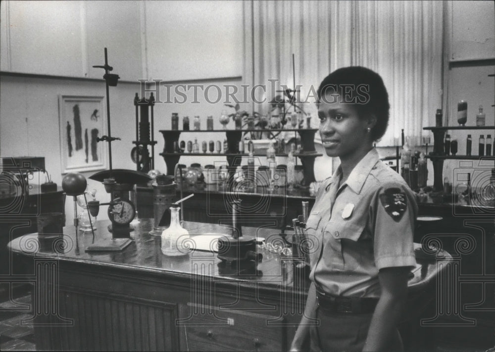 1978 Press Photo Jessica Marshall of National Parks Service, Tuskegee, Alabama - Historic Images