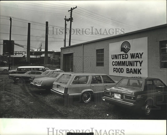 1982 Press Photo Tarrant Food Bank is a part of United Way - abna12791 - Historic Images
