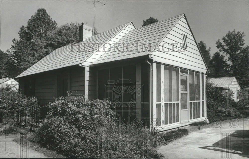 1981 Press Photo House at 121 Parkway rd., Trussville, Alabama - abna12847 - Historic Images