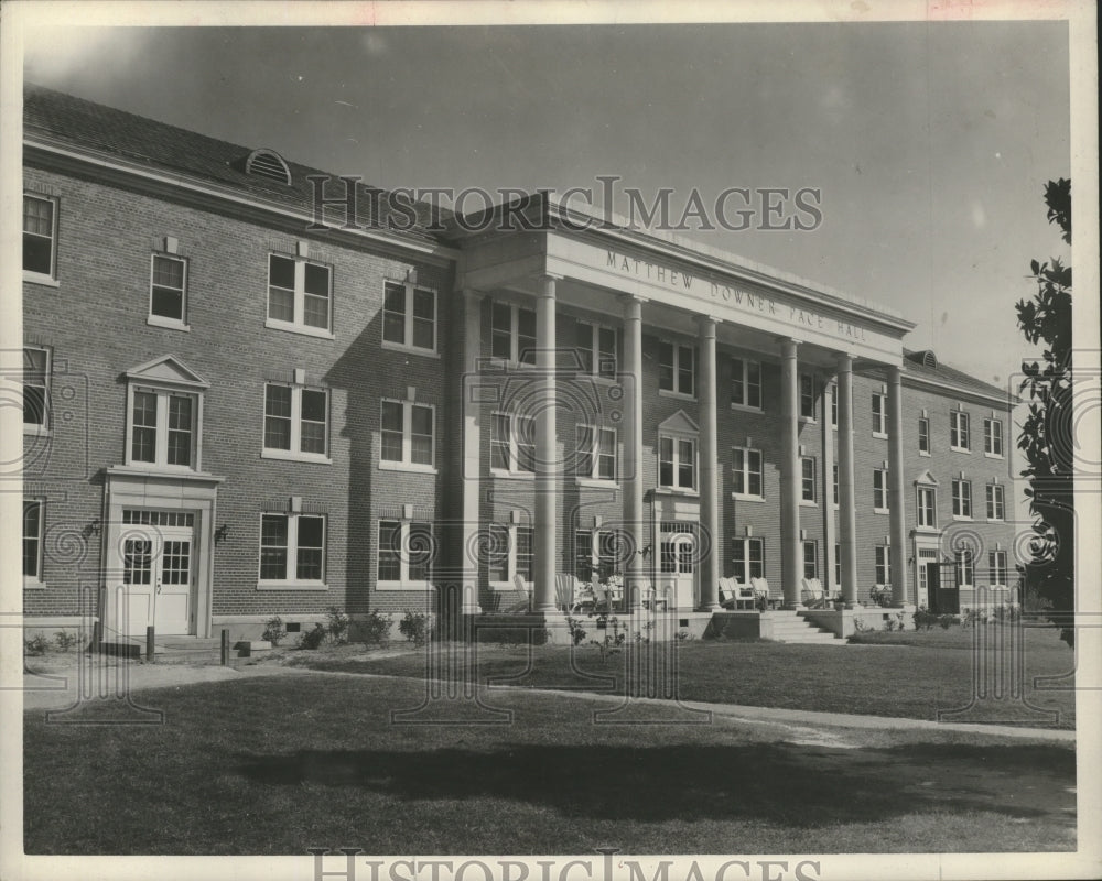 1948, Matthew Downer Pace Hall, Troy State Teachers College, Alabama - Historic Images