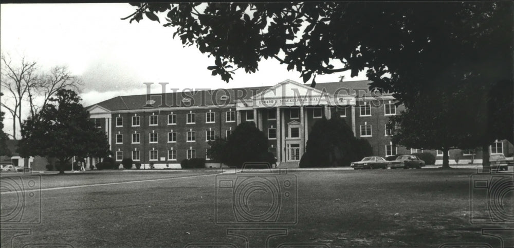 1979 Press Photo Shackleford Hall at Troy State University, Troy, Alabama - Historic Images