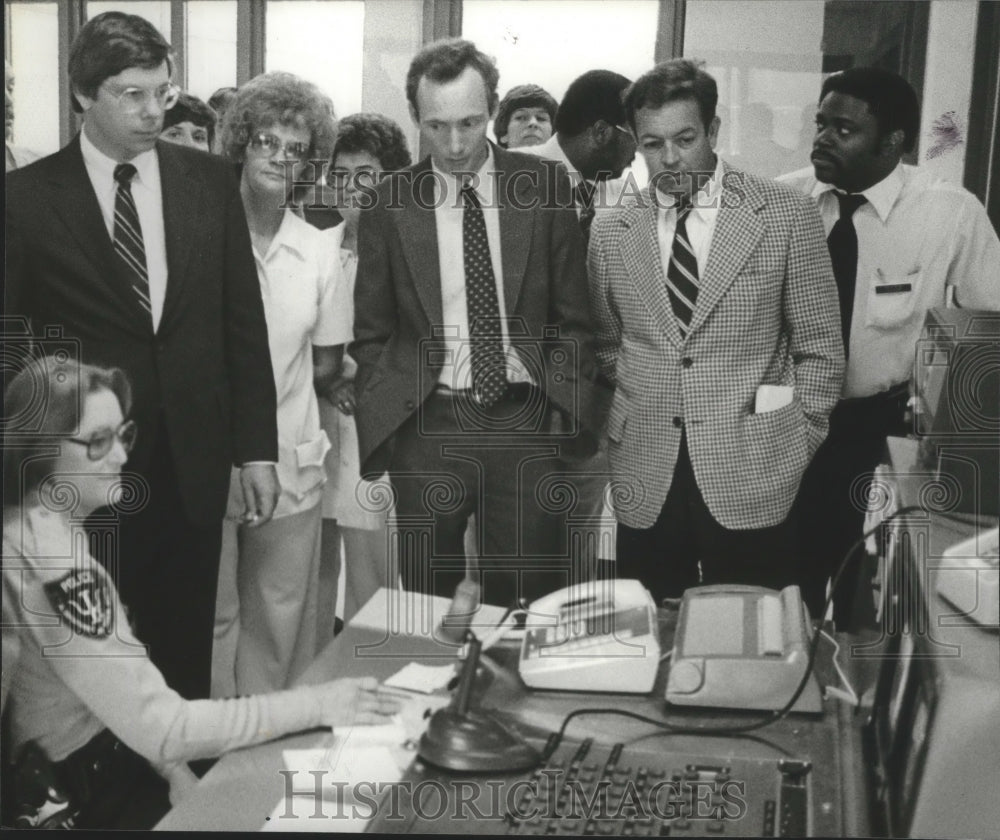 1981 Press Photo New Hardin Secure Medical Facility Security Exhibition, Alabama - Historic Images