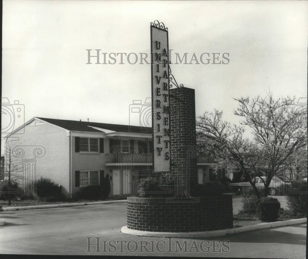 1972, New Housing at University of Alabama Huntsville Campus - Historic Images