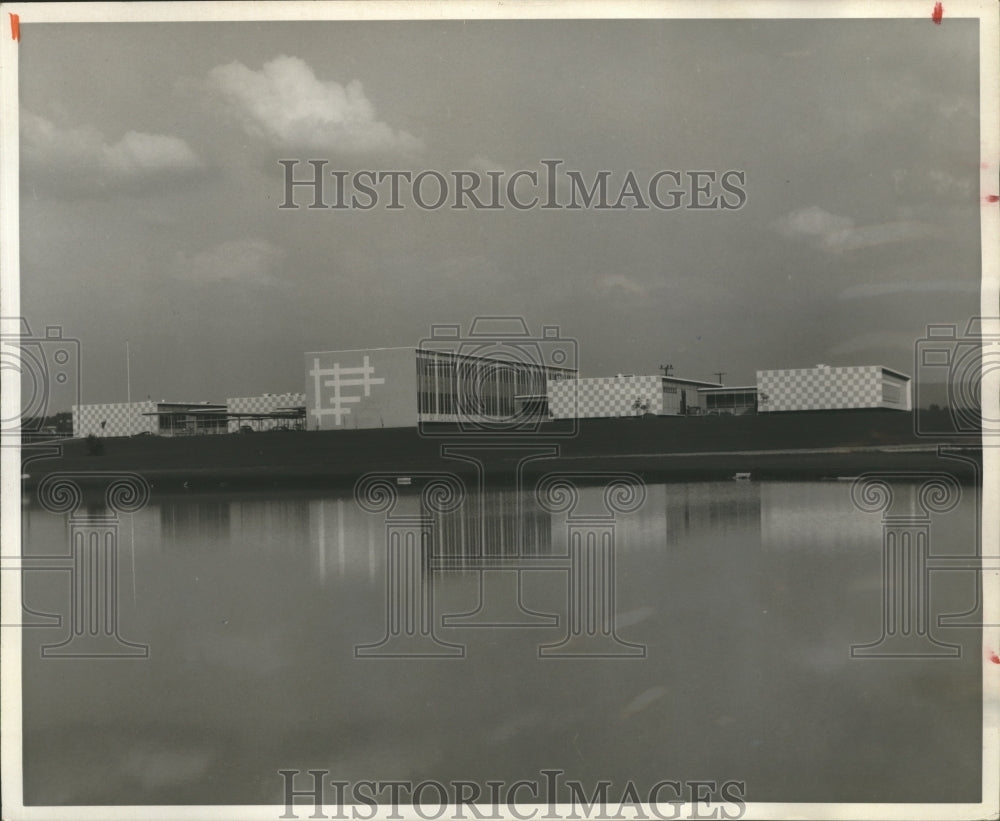 1967 Press Photo Site of University of Alabama, Huntsville New Buildings - Historic Images