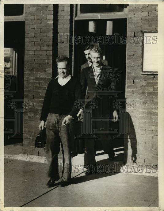 1939 Press Photo Workers leave Tennessee Coal and Iron Wire Mill - abna12980 - Historic Images