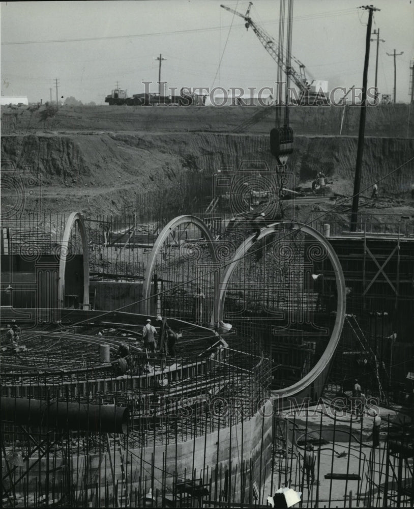 1967, World&#39;s largest nuclear plant, Browns Ferry, Athens, Alabama - Historic Images