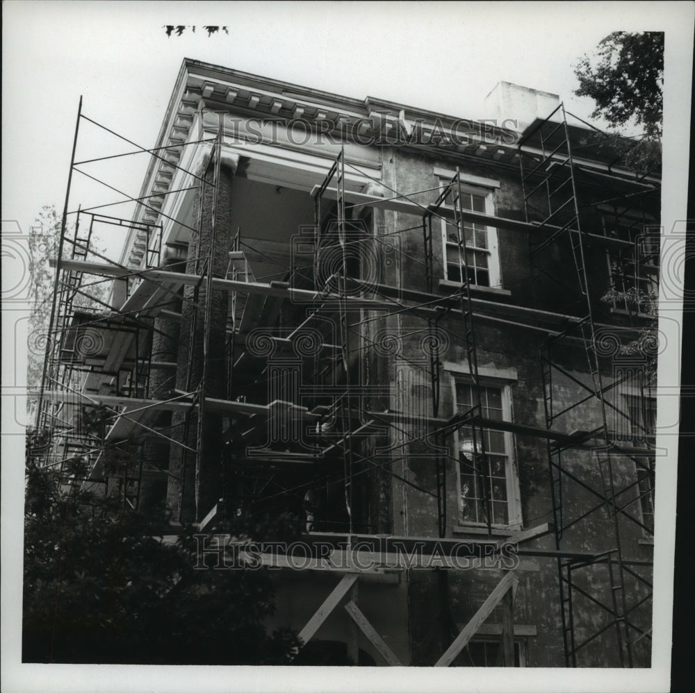 1970 University of Alabama President's Mansion, Tuscaloosa, Alabama-Historic Images