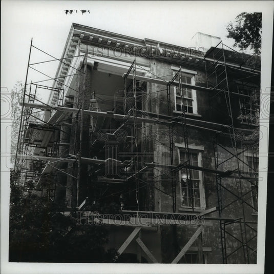 1970 University of Alabama President's Mansion, Tuscaloosa, Alabama-Historic Images