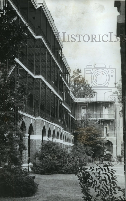 1966, Woods Hall at University of Alabama, Tuscaloosa, Alabama - Historic Images