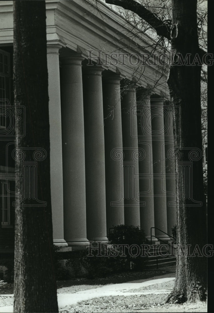 1979 Press Photo University of Alabama Social Studies Hall, Tuscaloosa, Alabama - Historic Images