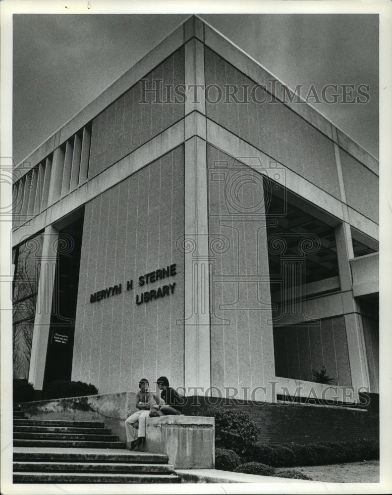 1980 Press Photo Melvyn Sterne Library, Birmingham Medical Center, Alabama - Historic Images