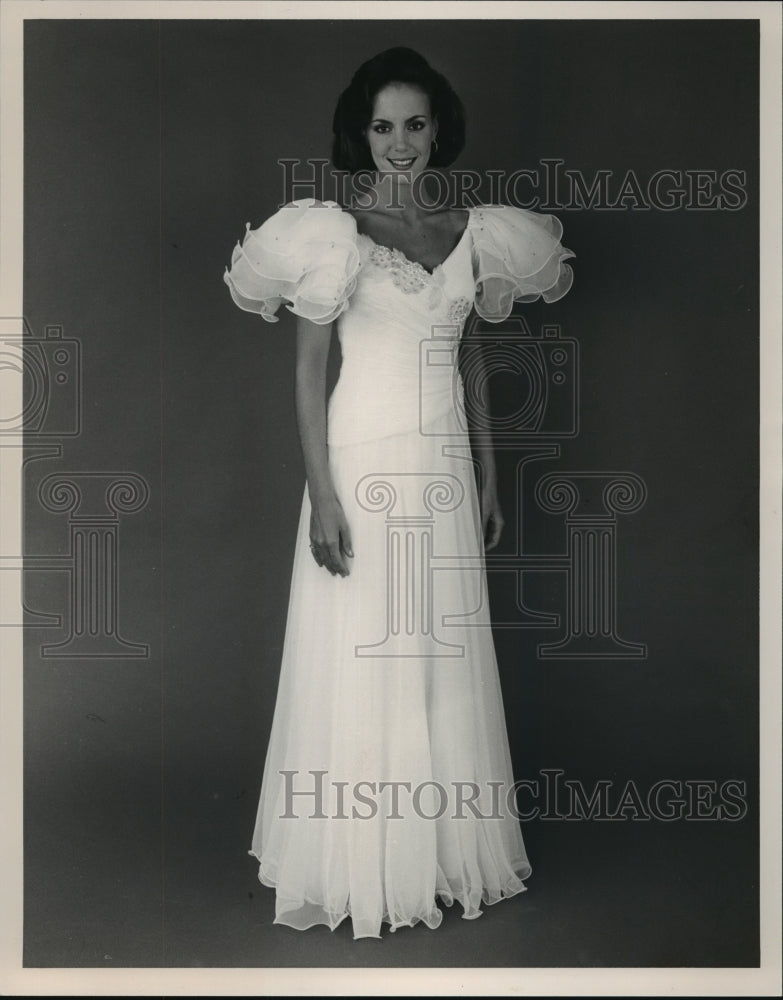 1985 Press Photo Angela Tower, Miss Alabama, 1985 - abna13115 - Historic Images