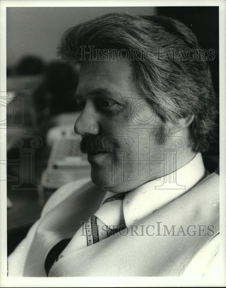 1979 Press Photo Stan Bailey during strikes in Birmingham, Alabama. - abna13160 - Historic Images