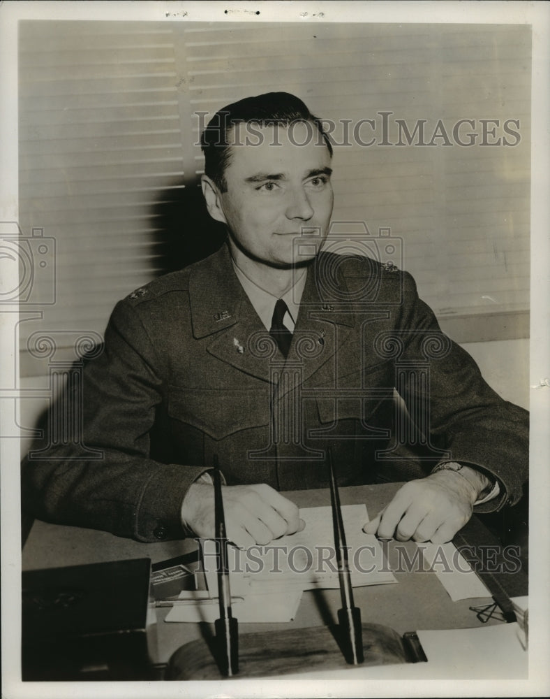 1952, Lieutenant Colonel A. B. Schwarzkopf. Birmingham, Alabama - Historic Images