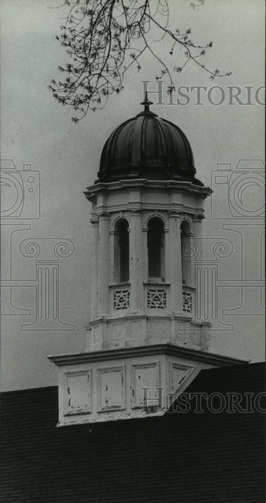 1979 Press Photo Rooftop tower of the University of Montevallo in Alabama - Historic Images