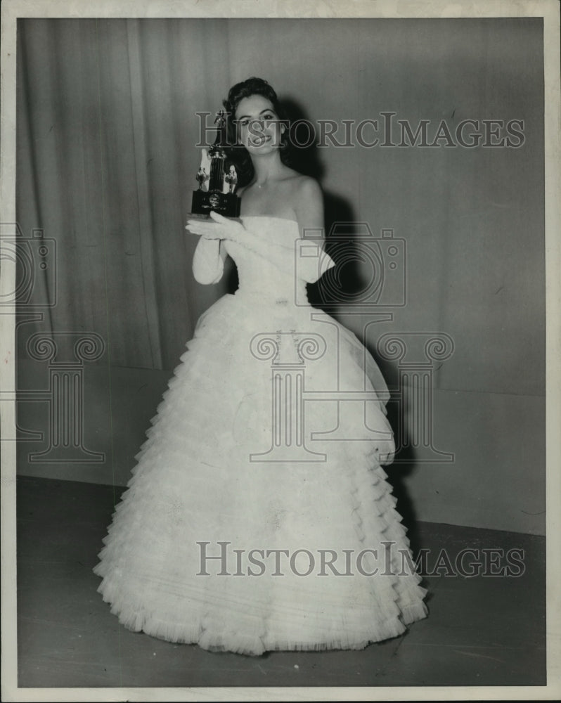 1960 Press Photo Lee Thornberry, Miss Alabama, 1958 and 1960 - abna13288 - Historic Images