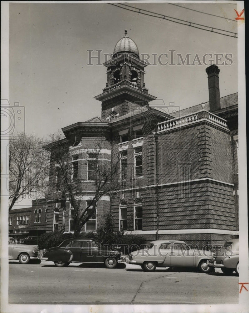 1952 Press Photo Butler County Courthouse, Greenville, Alabama - abna13307-Historic Images