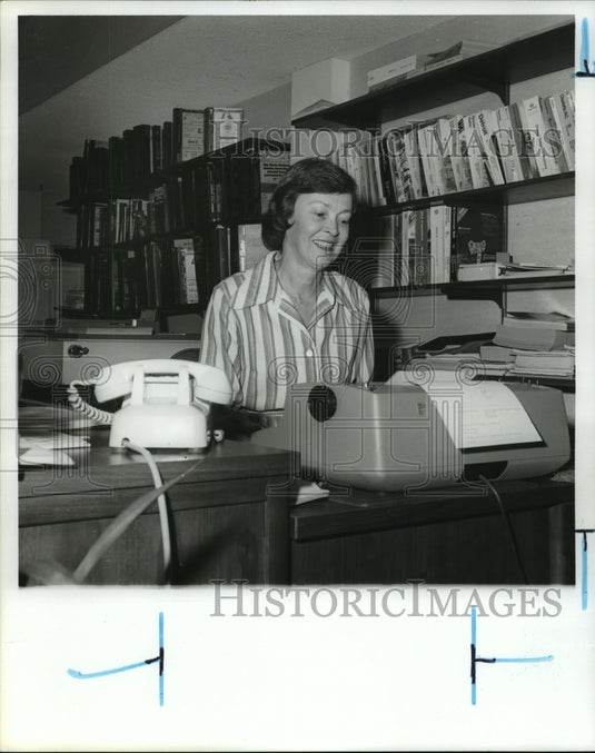 Press Photo Jane Gullet, Phenix City Mayor, Alabama - abna13369 - Historic Images