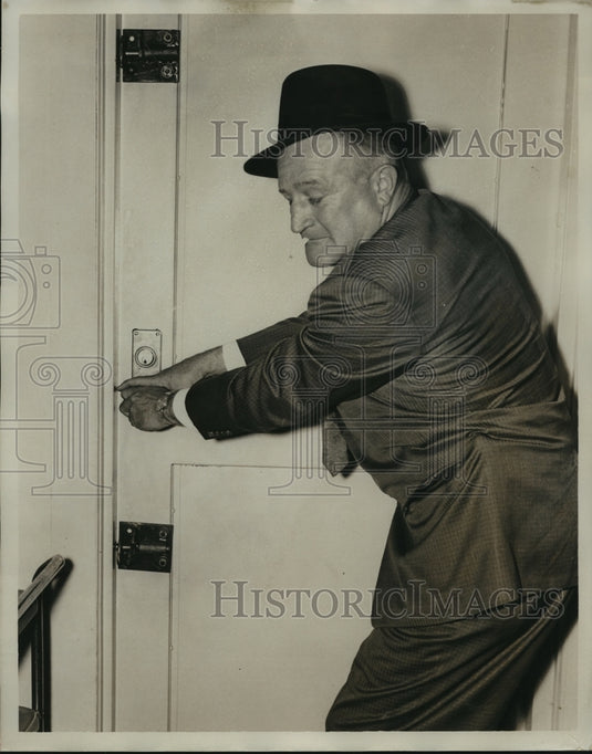 1961 Press Photo Jones in Alabama Gambling Raid - abna13396 - Historic Images