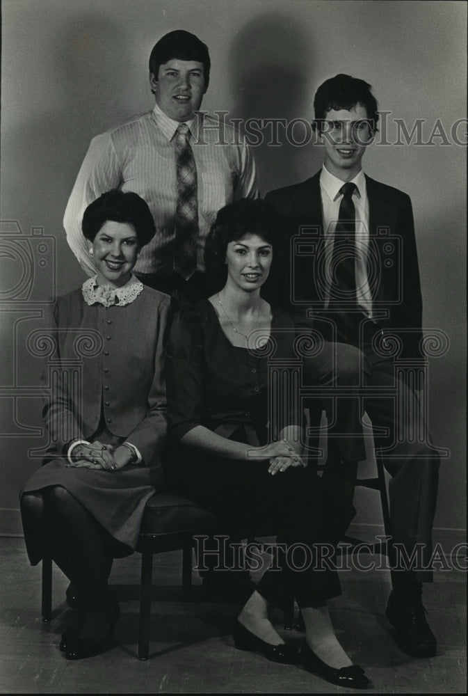 1983 Press Photo Alabama 4-H Delegates - abna13454 - Historic Images