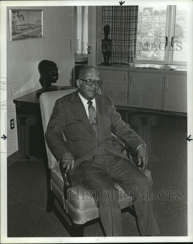 1981, Luther Foster, departing president of Tuskegee Institute - Historic Images