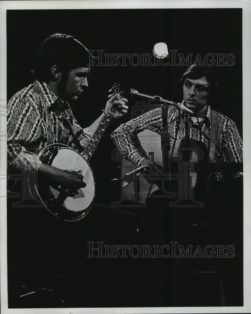 1971, Blue grass entertainers Doc and Bill Foster - abna13675 - Historic Images