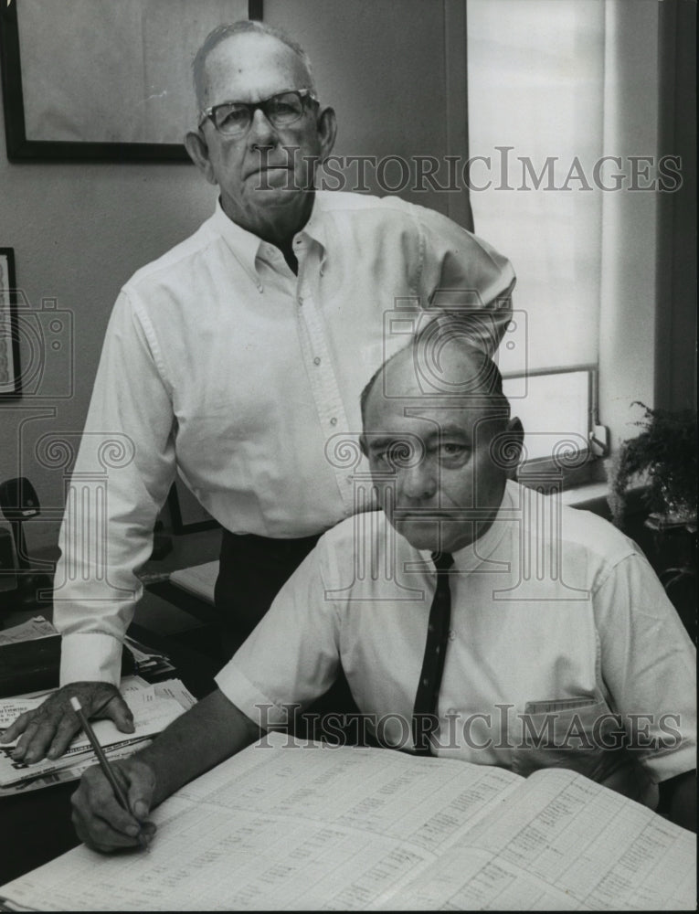 1965 Henry Guilford, Mayor of Hartford, Alabama with George Hause-Historic Images