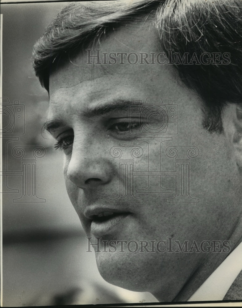 1982 Press Photo Alabama Public Service Communicator Jim Folsom Jr. - abna13901 - Historic Images