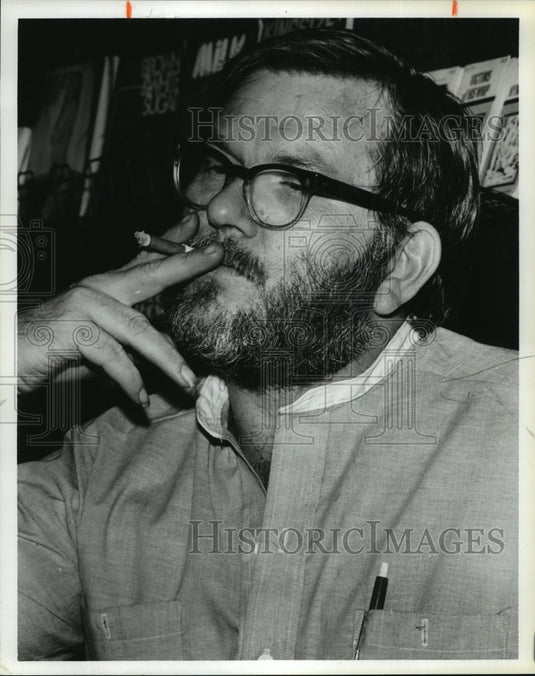 1979, Carey Hawkins, Porno dealer, Birmingham, Alabama - abna14021 - Historic Images