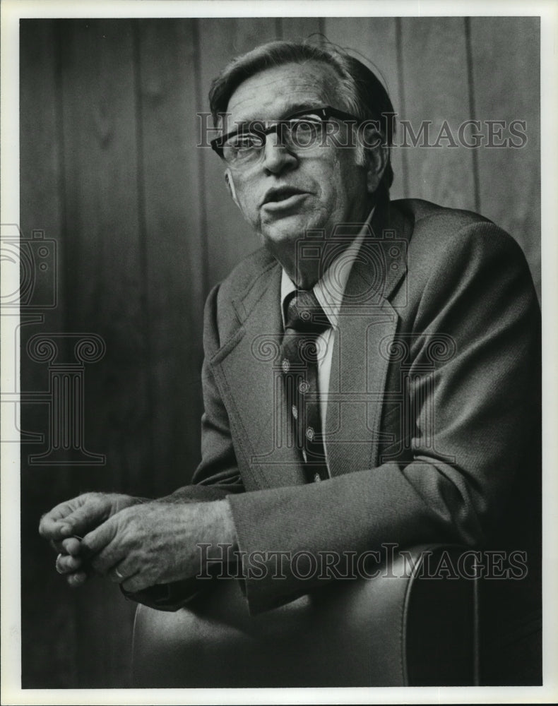 1980 Press Photo Dr. William Jefferson County, Alabama Board of Education - Historic Images
