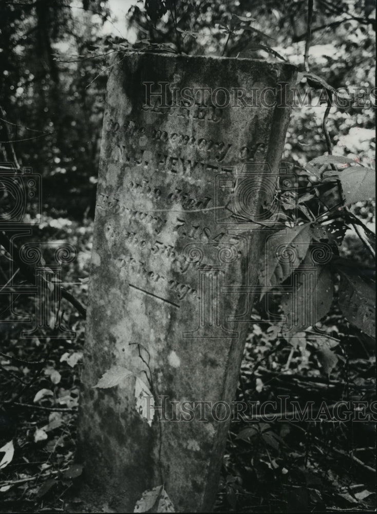 1978 Hagood's Crossroads Cemetery, Jefferson County, Alabama - Historic Images
