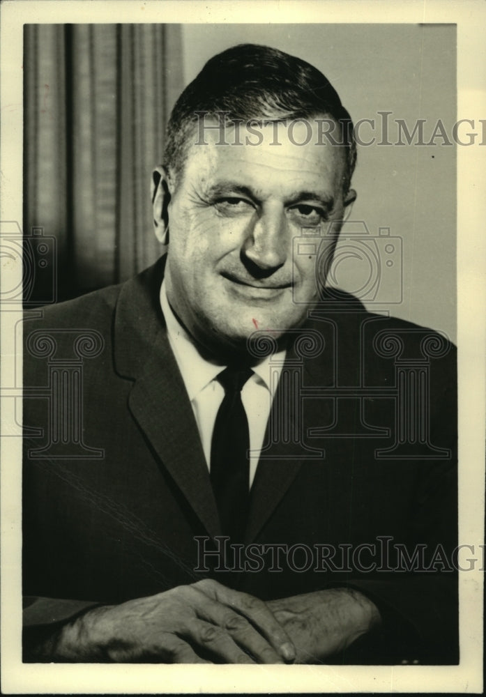 1968 Press Photo Joe Davis, Candidate for Huntsville Mayor, Alabama - abna14172 - Historic Images