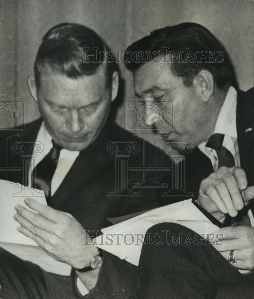 1970 Mayor Joe King with Venable, Fairfield, Alabama-Historic Images