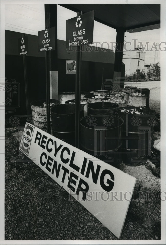 1991 Recycling center in Leeds, Alabama - Historic Images