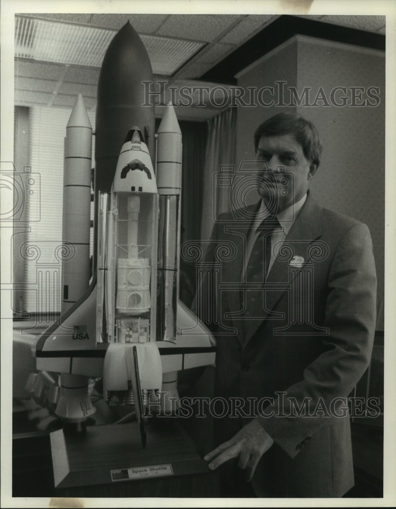 Press Photo Jack Lee, Director of Marshall Space Flight Center - abna14228 - Historic Images