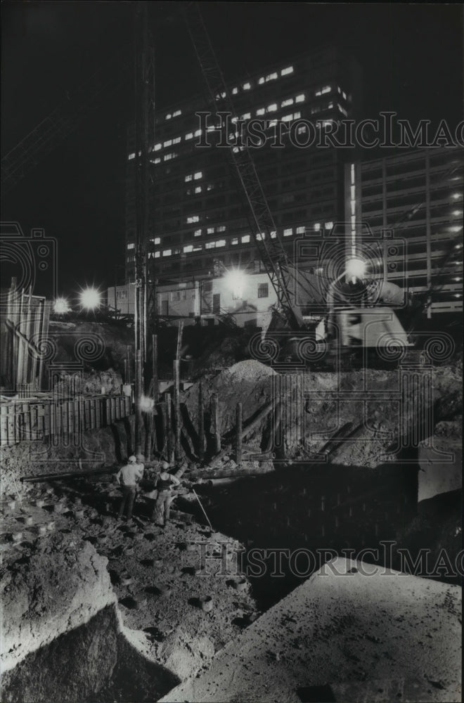 1982, Construction at Jefferson County jail - abna14238 - Historic Images