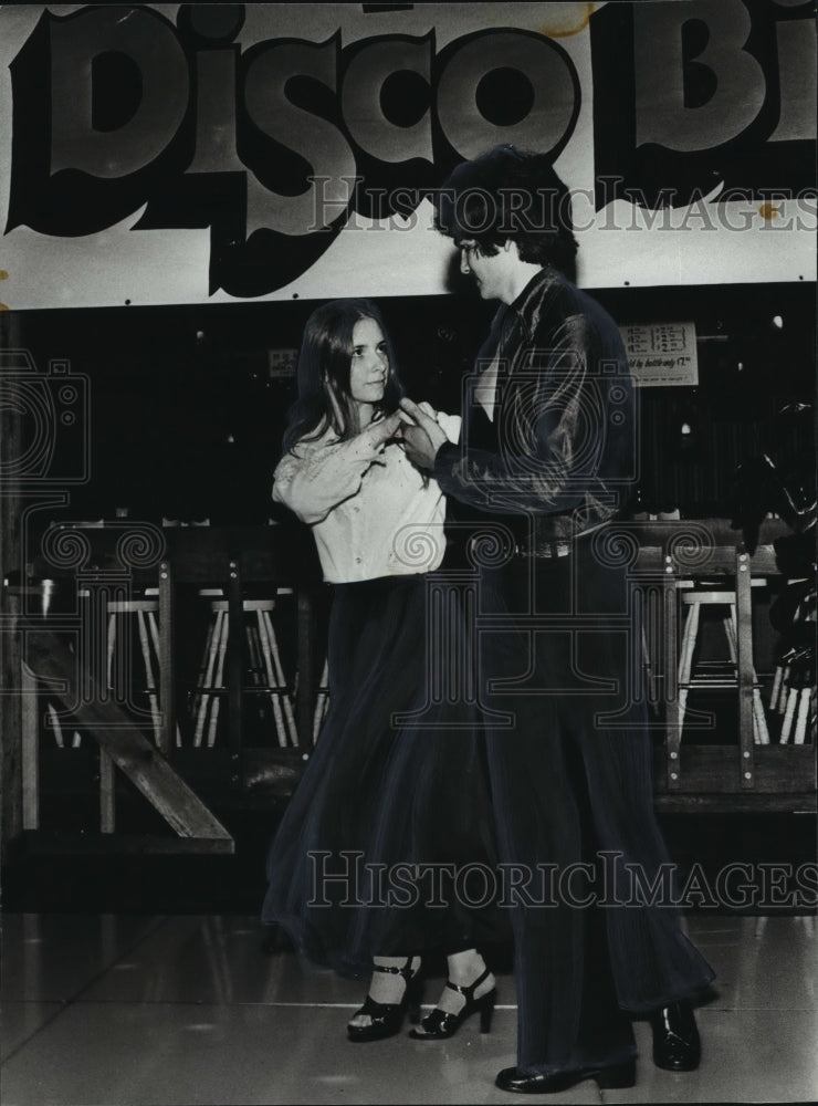 1979, Stephen Jacobs and Judy White Disco in Birmingham, Alabama - Historic Images