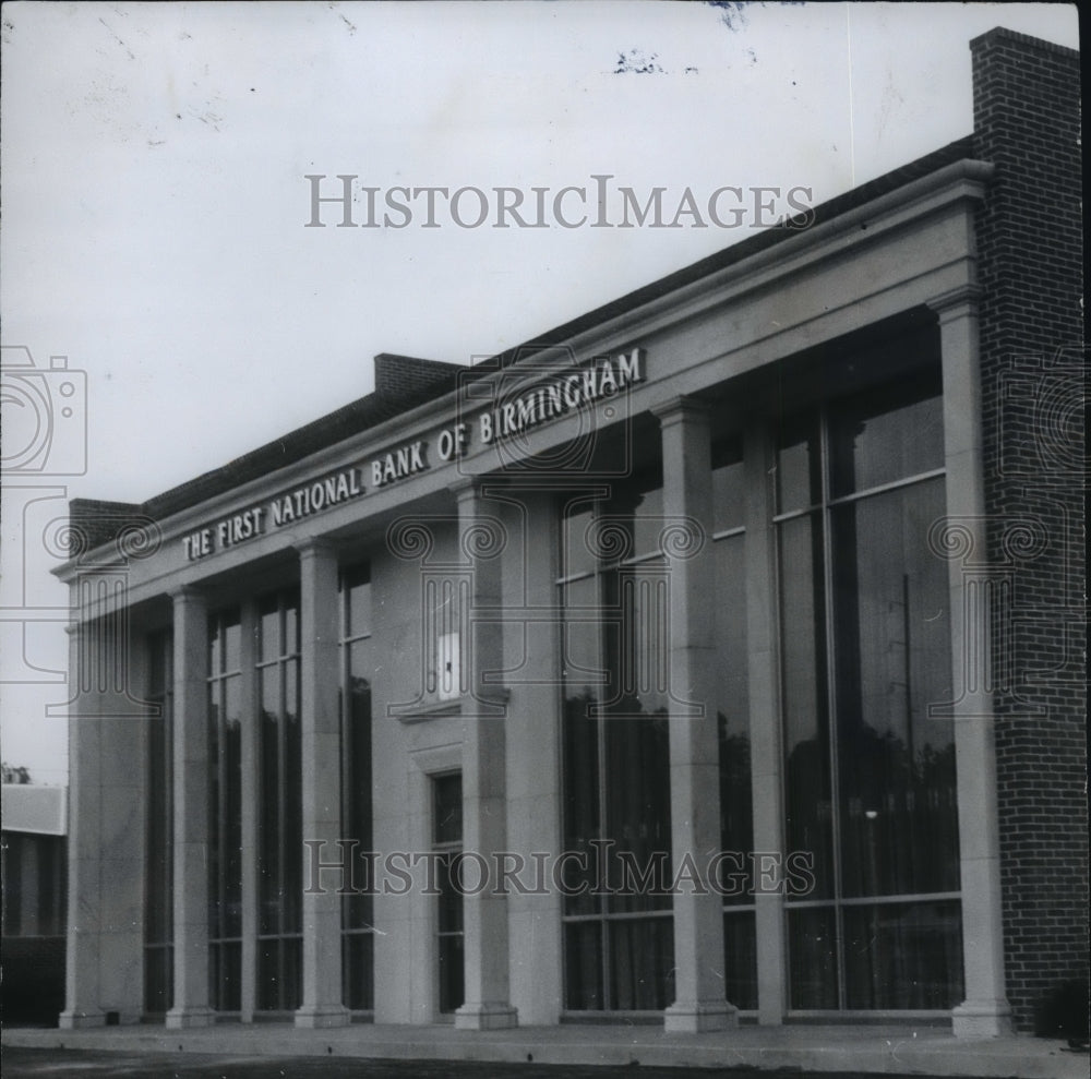 1967, First National Bank of Birmingham opens in, Hoover, Alabama - Historic Images