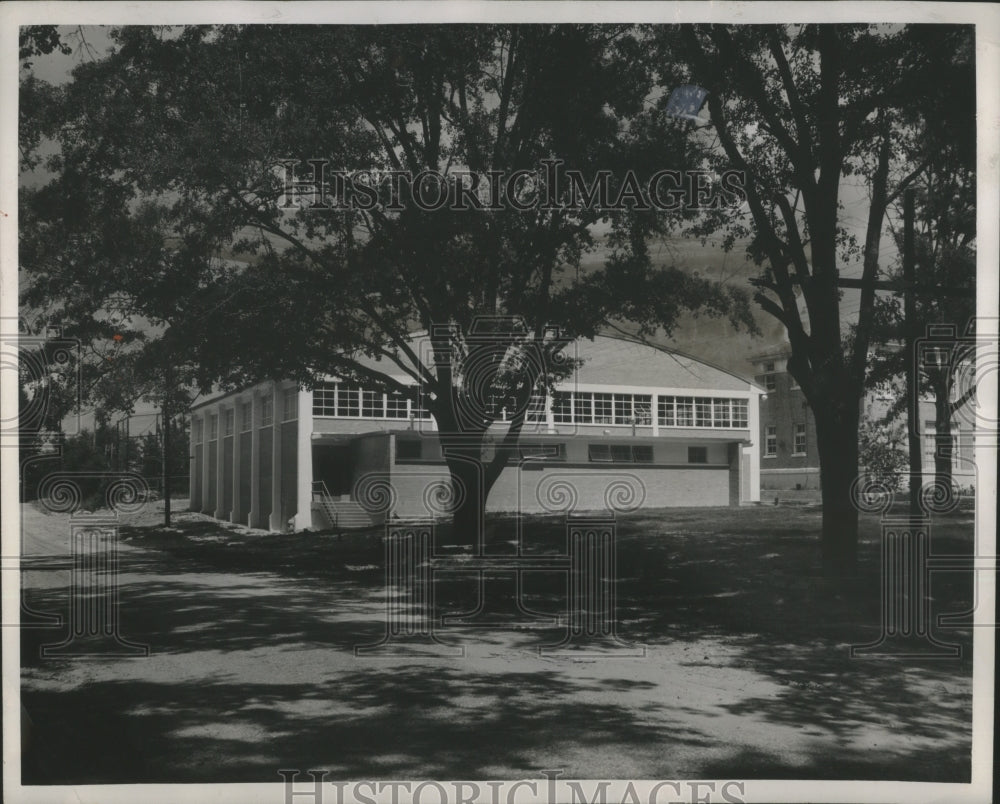 1954 Press Photo Marengo County High School Gym, Thomaston, Alabama - abna14409-Historic Images