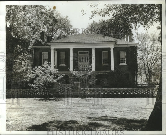 1961, View of Gorgas home, Tuscaloosa, Alabama - abna14448 - Historic Images