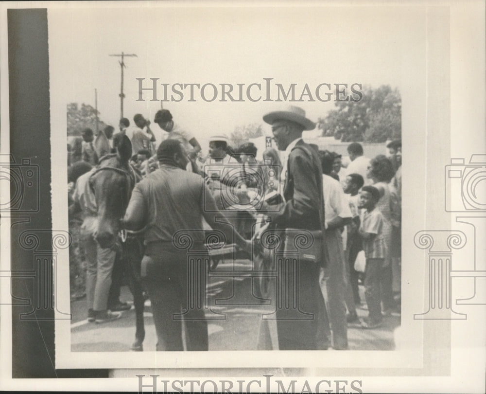 Press Photo horse &amp; carriage at event in Greene County - abna14652 - Historic Images