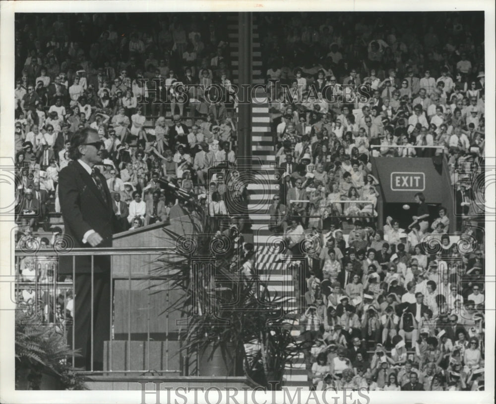 1972, Billy Graham Crusade in Birmingham, Alabama - abna14677 - Historic Images