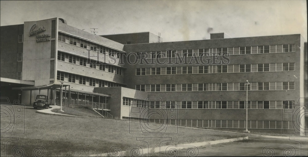 1963 Press Photo Baptist Memorial Hospital in Gadsden, Alabama - abna14753 - Historic Images